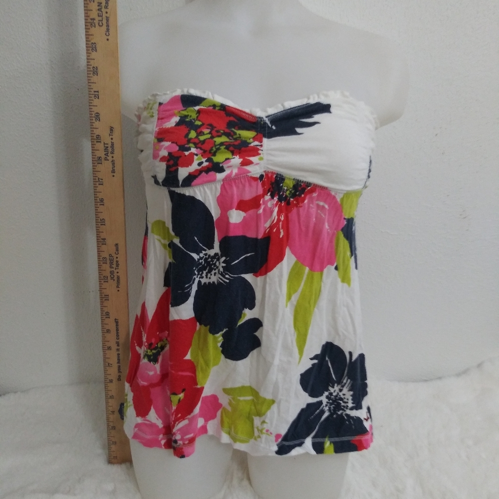HOLLISTER FLORAL TOP